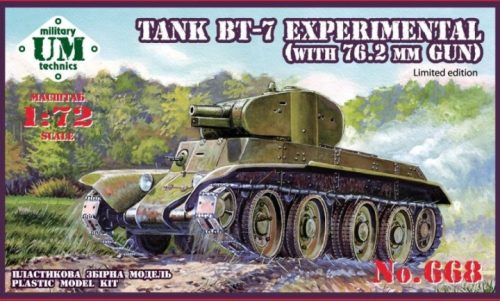 Unimodels - BT-7 Experimental tank with 76.2mm gun