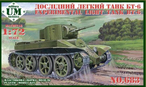 Unimodell - BT-6 Experimental light tank