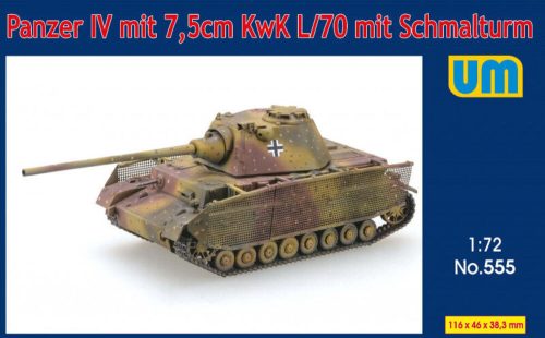 Unimodell - Panzer IV mit 7.5cm KwK L/70 mit Schmalturm