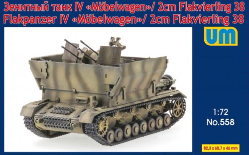 Unimodell - Flakpanzer IV Mobelwagen/2cm Flakvierling38