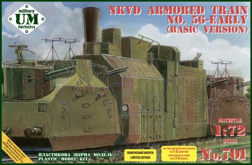 Unimodell - NKVD armored train No.56 early (basic version)