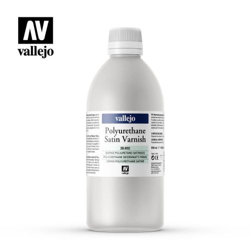 Vallejo - Polyurethane Varnish - Satin Varnish 200 ml