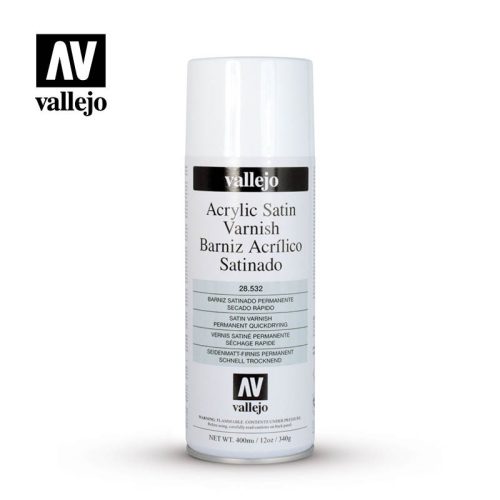 Vallejo - Aerosol Varnish - Satin