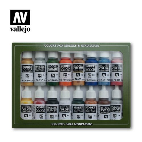 Vallejo - Model Color - Folkstone Basics Paint set