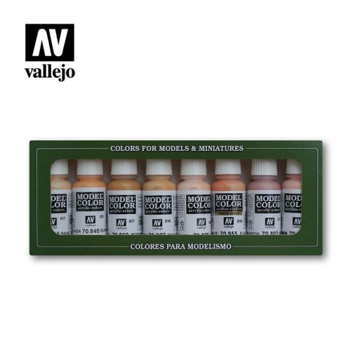 Vallejo - Model Color - Face & Skin Tones Paint set