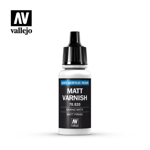 Vallejo - Auxiliary - Permanent Mat Varnish 17 ml