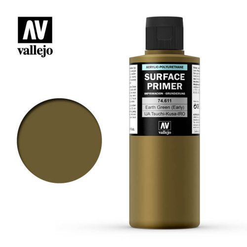 Vallejo - Surface Primer - IJA-Tsuchi-Kusa-IRO Earth Green (early) 17 ml.