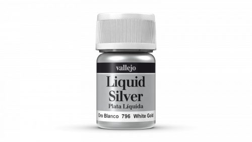 Vallejo - Liquid Gold - White Gold (Alcohol Based)