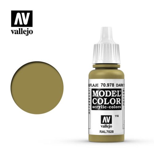 Vallejo - Model Color - Dark Yellow