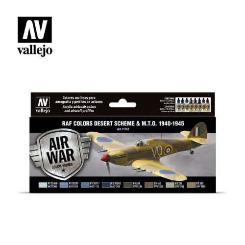 Vallejo - Model Air - WWII RAF Desert Paint set