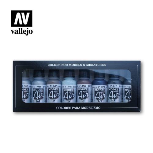 Vallejo - Model Air - Metallic Colors Paint set