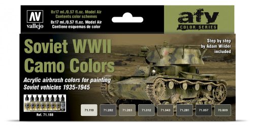 Vallejo - Soviet WWII Camo Colors (8) by Adam Wilder