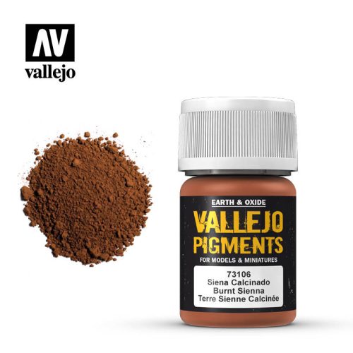 Vallejo - Pigments - Burnt Sienna