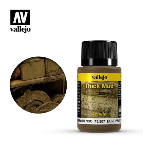 Vallejo - Weathering Effects - European Thick Mud