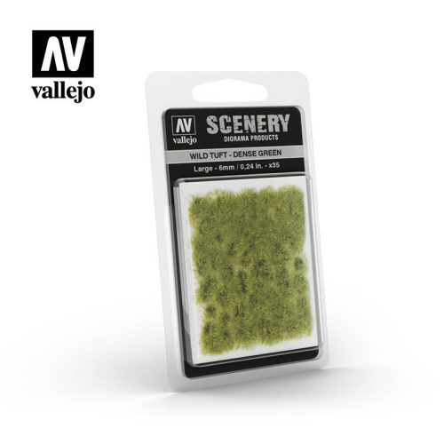 Vallejo - Scenery - Wild Tuft - Dense Green 6 mm