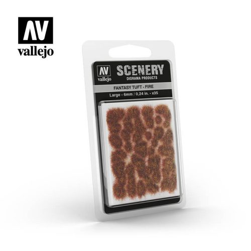 Vallejo - Scenery - Fantasy Tuft - Fire 6 mm