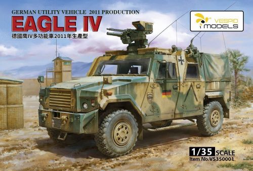 Vespid models - 1:35 German Eagle IV Utility Vehicle 2011 production (Standard edition)