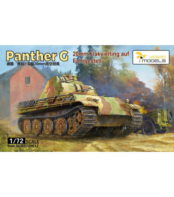 Vespid models - 20Mm Flakvierling Auf Panther G Fahrgestell Metal Barrel 4