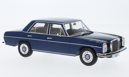 WHITEBOX - 1:24 Mercedes 200 D (W115), dark blue, 1968 - WHITE BOX