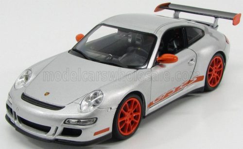 Welly - PORSCHE 911 997 GT3RS 2010 SILVER ORANGE