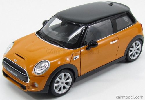 Welly - Mini Cooper Hatch 2-Door 2015 Ochre Black