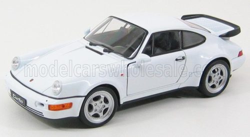 Welly - PORSCHE 911 964 TURBO COUPE 1990 WHITE