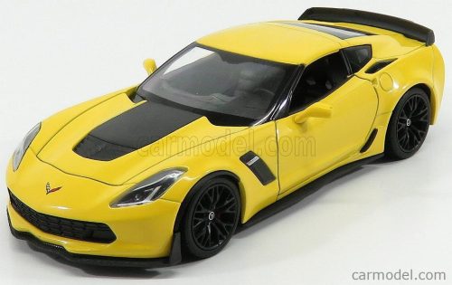 Welly - Chevrolet Corvette Z06 Coupe 2017 Yellow