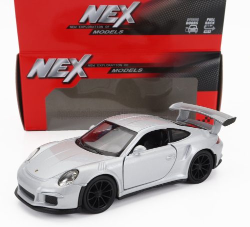 Welly - PORSCHE 911 991 GT3 RS COUPE 2014 SILVER