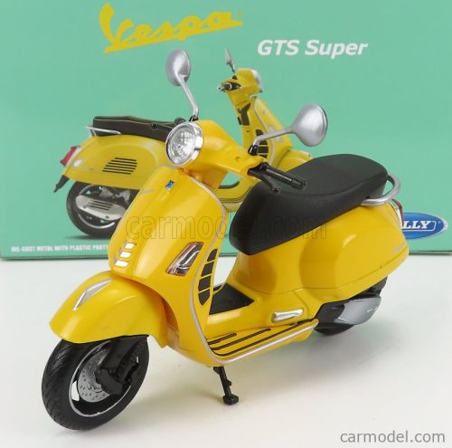 Welly - Piaggio Vespa Gts Super 2008 Yellow