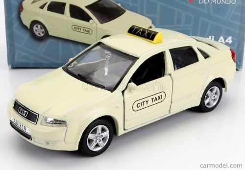 Welly - Audi A4 Taxi Berlino Germany 2004 - Damage Card Box Cream