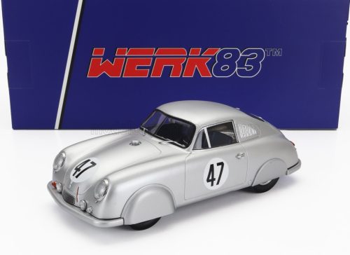 Werk 83 - PORSCHE 356 SL COUPE TEAM PORSCHE K.G. N 47 24h LE MANS 1951 RUDOLF SAUERWEIN - ROBERT BRUNET SILVER