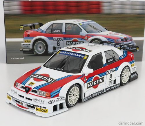 Werk83 - Alfa Romeo 155 V6 Ti Martini Racing N 8 Dtm Itc 1995 Nicola Larini White