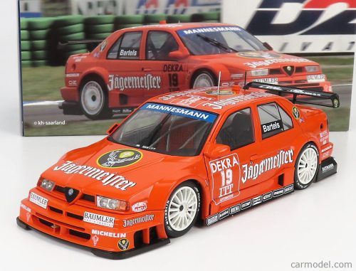 Werk83 - Alfa Romeo 155 V6 Ti Jagermeister Racing N 19 Dtm Itc 1995 Michael Barteles Orange