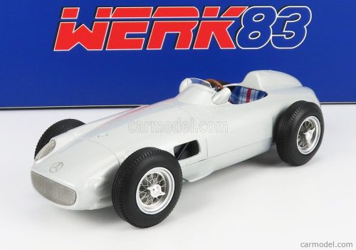 Werk83 - Mercedes Benz F1 W196 N 0 Plain Body 1954 Silver