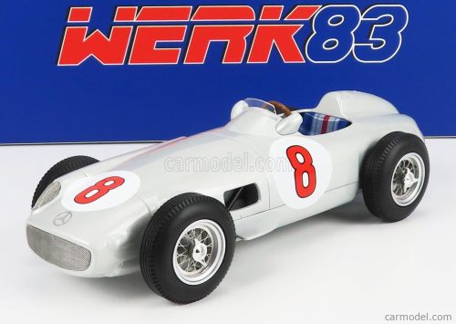 Werk83 - Mercedes Benz F1 W196 N 8 Winner Holland Gp World Champion 1955 Juan Manuel Fangio Silver