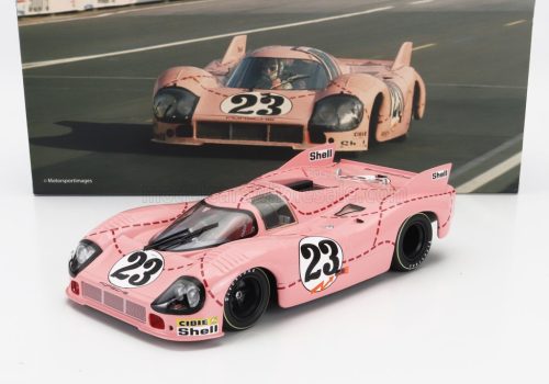 Werk 83 - PORSCHE 917/20 4.9L TEAM MARTINI INTERNATIONAL RACING PINK PIG N 23 1st PRACTICE 24h LE MANS 1971 REINHOLD JOST - WILLI KAUHSEN PINK