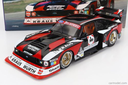 Werk83 - Ford England Capri Turbo Gr.5 Kraus N 1 Season Drm 1980 Klaus Ludwig Black Red White