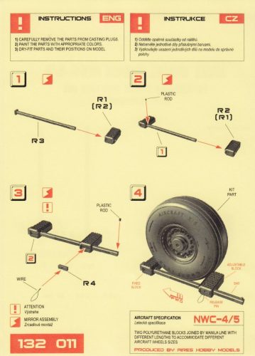 Wheelliant - U.S. Navy poly.wheel chock NWC-4/5 - la.