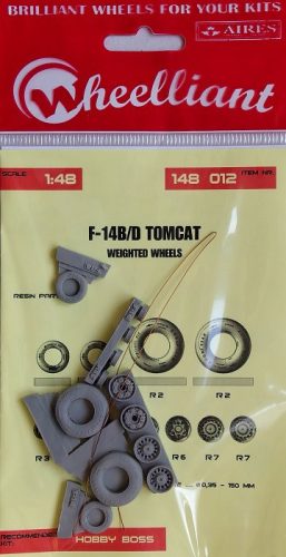 Wheelliant - F-14B/D Tomcat weigted wheels f.HobbyBos