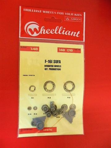 Wheelliant - F-16I Sufa Weighted Wheels(Gy Production