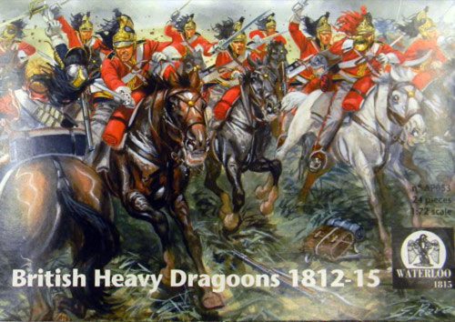 WATERLOO 1815 - British Heavy Dragoons 1812-1815