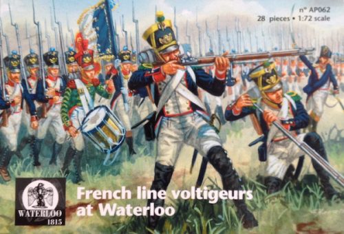 Waterloo 1815 - French Line Voltigeurs At Waterloo