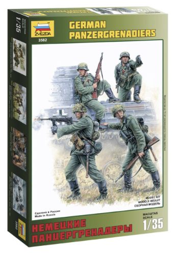 Zvezda - German Panzergrenadiers (3582)