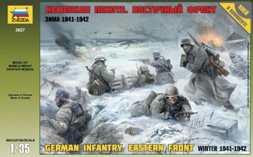 Zvezda - German Infantry Winter 1941:42 (3627)