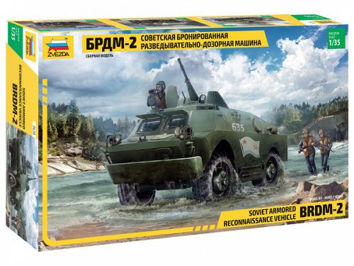 Zvezda - BRDM-2 Russian Armored Car 1:35 (3638)