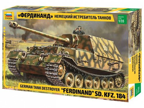 Zvezda - Sd. Kfz. 184 Ferdinand Tiger 1:35 (3653)