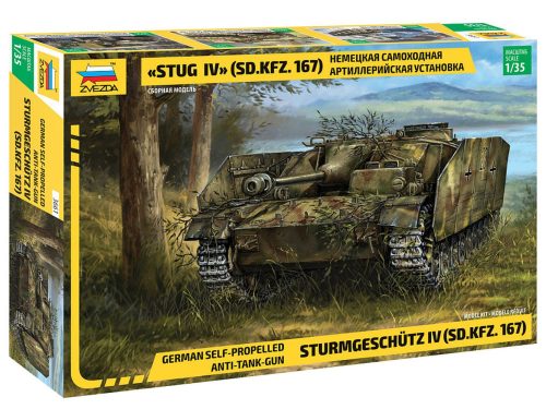 Zvezda - German Self-Propelled Gun &Quot;Stug Iv&Quot; (Sd.Kfz. 167)