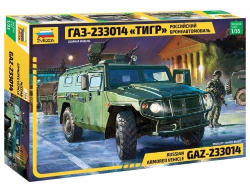 Zvezda - Russian Armored Vehicle Gaz Tiger (3668)