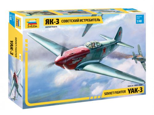 Zvezda - Yakovlev Yak-3 Soviet Fighter 1:48 (4814)