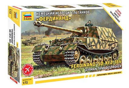 Zvezda - Sd.Kfz.184 Ferdinand Tiger German Tank Destroyer